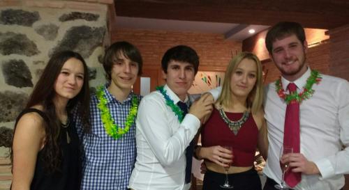 Con los amigotes